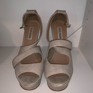 Steve Madden wrap wedges